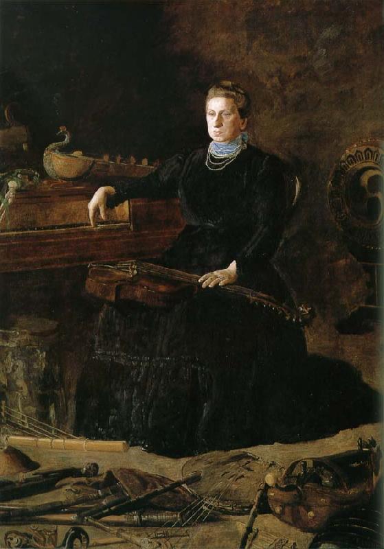 Thomas Eakins William-s Wife oil painting picture